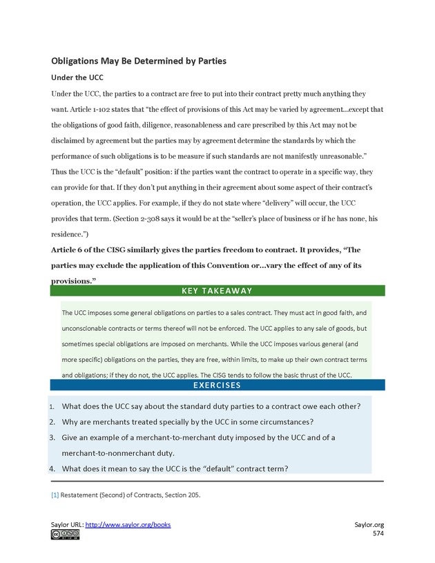 Business Law and the Legal Environment - Page 574